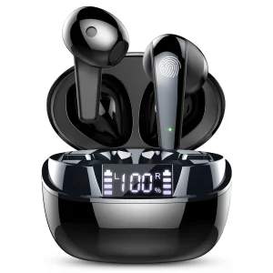 Bluetooth 5.3 Headphones In Ear with Dual Mic